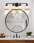 Hermosa 4-Light Modern Bathroom Vanity Light - IPLUS Lighting
