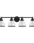 Hermosa 4-Light Modern Bathroom Vanity Light - IPLUS Lighting