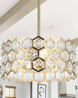Golden Modern 13 Inch 3-Light Pendant Light