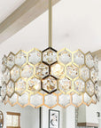Golden Modern 13 Inch 3-Light Pendant Light - IPLUS Lighting