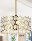 Golden Modern 13 Inch 3-Light Pendant Light