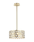 Golden Modern 13 Inch 3-Light Pendant Light