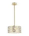 Golden Modern 13 Inch 3-Light Pendant Light - IPLUS Lighting