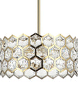 Golden Modern 13 Inch 3-Light Pendant Light