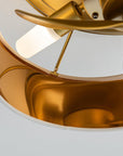 13" Golden Flush Mount Ceiling Fan