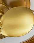 13" Golden Flush Mount Ceiling Fan