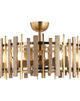 31" Gloriana Golden Fandelier