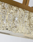 32" Andrea Golden LED Fandelier