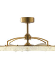 32" Andrea Golden LED Fandelier