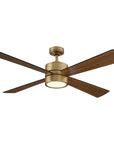 52" Bucholz Industrial Dimmable Ceiling Fan - IPLUS Lighting
