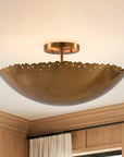 16" Irma 3-Light Semi-Flush Mount Ceiling Light