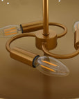 16" Irma 3-Light Semi-Flush Mount Ceiling Light