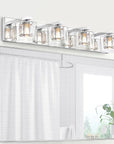 Modern Kolt 4-Light Bathroom Vanity Light