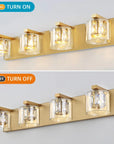 Modern Kolt 4-Light Bathroom Vanity Light