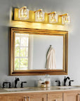 Modern Kolt 4-Light Bathroom Vanity Light - IPLUS Lighting