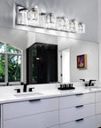 Modern Kolt 5-Light Bathroom Vanity Light