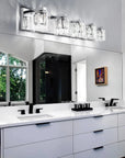 Modern Kolt 5-Light Bathroom Vanity Light - IPLUS Lighting