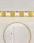 Modern Kolt 5-Light Bathroom Vanity Light