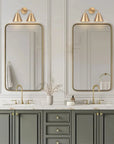 Modern Loft Lantern 2-Light Vanity Light - IPLUS Lighting