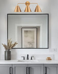 Modern Loft Lantern 3-Light Vanity Light - IPLUS Lighting