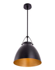Modern Metal 1-Light Dimmable Pendant Light