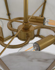 15" Lena 3-Light Semi-Flush Mount Ceiling Light