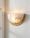 12" Mavis Golden Wall Sconce