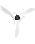 54" DC Motor 6 Speed Black Ceiling Fan