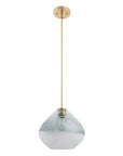 Pheobe Modern Handblown Glass 1-Light Pendant Light - IPLUS Lighting