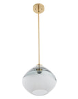 Pheobe Modern Handblown Glass 1-Light Pendant Light - IPLUS Lighting