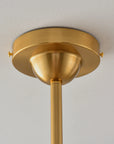 Phyllis Gold Brass 3-Light Island Pendant Light