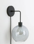 Plug-In Bend Solo 8in Globe Sconce