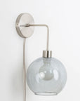 Plug-In Bend Solo 8in Globe Sconce