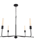 Radiant Industrial Traditional 6-Light Dimmable Chandelier - IPLUS Lighting