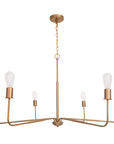 Radiant Industrial Traditional 6-Light Dimmable Chandelier - IPLUS Lighting