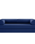 79" Modern Corduroy Sofa Bed with Supportive Lumbar Pillow
