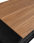 24" Transitional 3-Drawer Nightstand with Solid Wood Legs