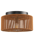 Vela 14" Handwoven Ceiling Light