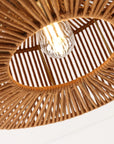 Vela 14" Handwoven Ceiling Light