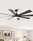 72" Elbe Modern Smart Ceiling Fan