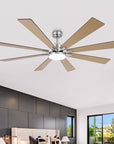 72" Elbe Modern Smart Ceiling Fan