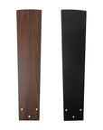 52" Modern Black Downrod Ceiling Fan
