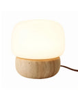Nira Travertine Mushroom Table Lamp - IPLUS Lighting