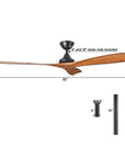 52" Jovie Ceiling Fan with Remote Control