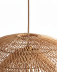 24 Inch Sepherina Modern Handcrafted Rattan Pendant Light - IPLUS Lighting