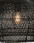 15.7 Inch Sepherina Modern Artisan-Crafted Rattan Pendant Light - IPLUS Lighting