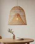 Santa Barbara Natural Rattan Pendant Light - IPLUS Lighting