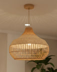Beatrice Rattan Pendant Light - IPLUS Lighting