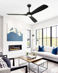 60 Inch Alexi Modern Downrod Ceiling Fan - IPLUS Lighting