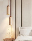 Aveno Modern Minimalist Travertine Pendant Light for Home and Dining - IPLUS Lighting